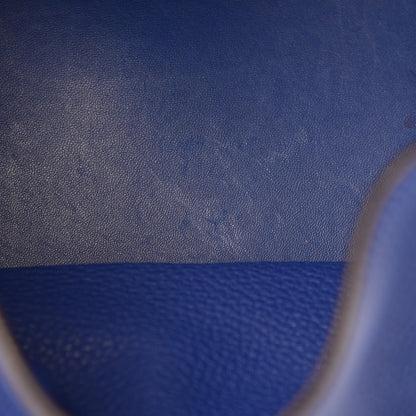 Hermes Taurillon Clemence Lindy 34 Bleu Electrique 8 of 14