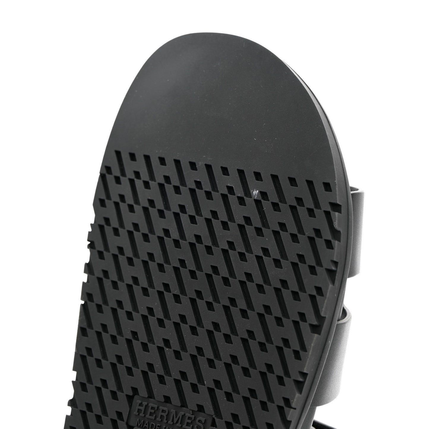 Calfskin Mens Chypre Sandals 43 Black