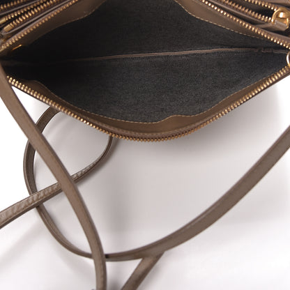 Celine Lambskin Large Trio Crossbody Bag Taupe 7 of 14