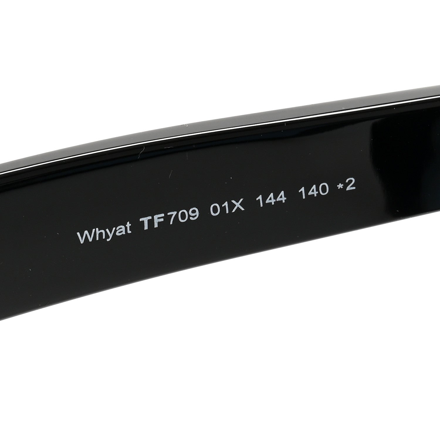 Tom Ford Acetate Mirrored Whyat Square Sunglasses TF709 Black Blue 6 of 8