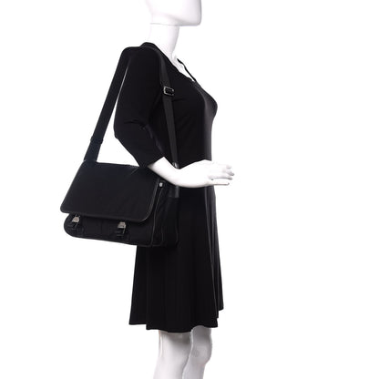 Prada Tessuto Nylon Messenger Bag Black 2 of 13