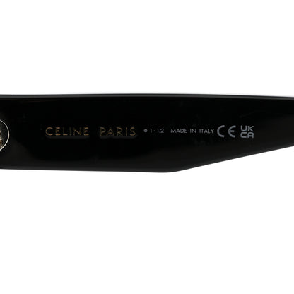 Celine Acetate Monochroms Square Sunglasses CL40214U Black 6 of 7