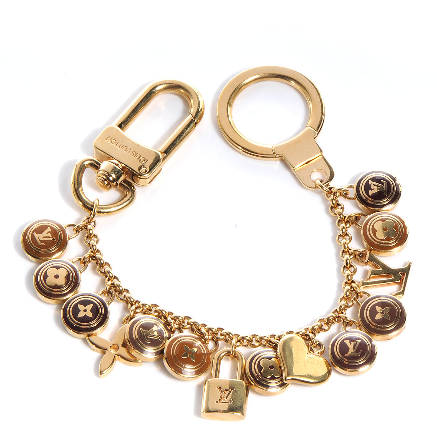 Pastilles Bag Charm Brown