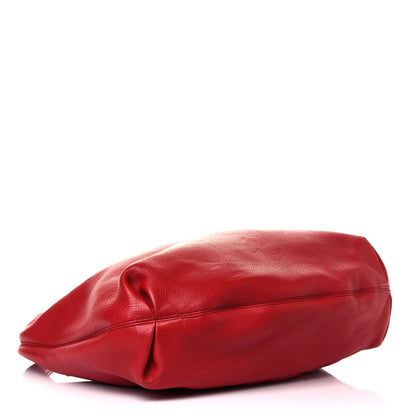Gucci Pebbled Calfskin Large Soho Hobo Red 5 of 17