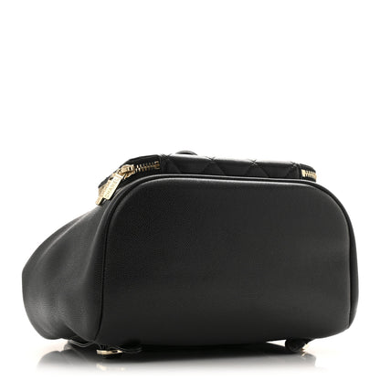 Chanel Caviar Quilted Business Affinity Backpack Black 4 of 12