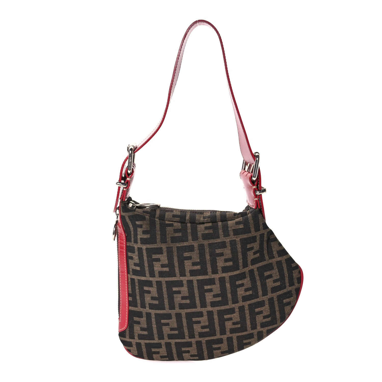 Fendi Zucca Oyster Tobacco Red 1 of 9