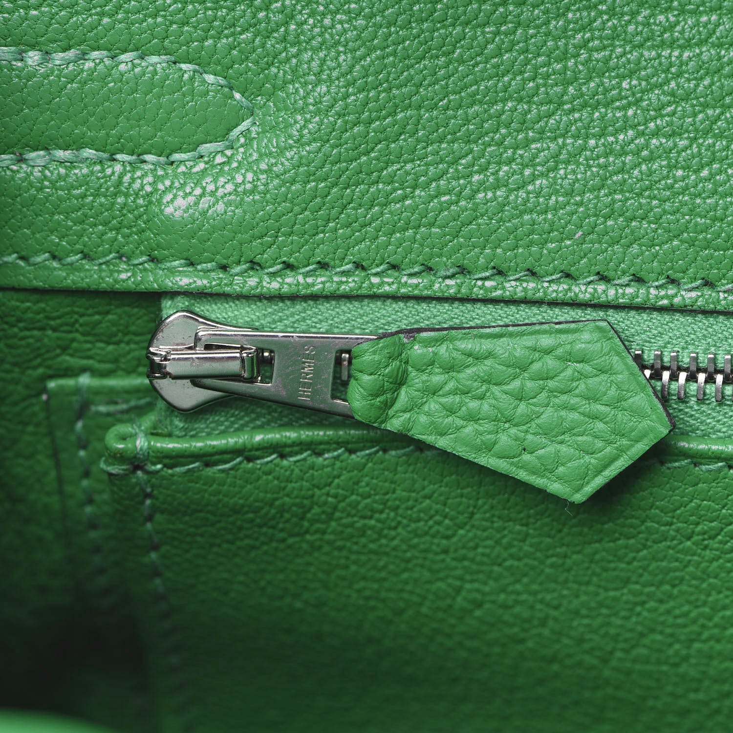 Hermes Togo Birkin 25 Bambou 12 of 33