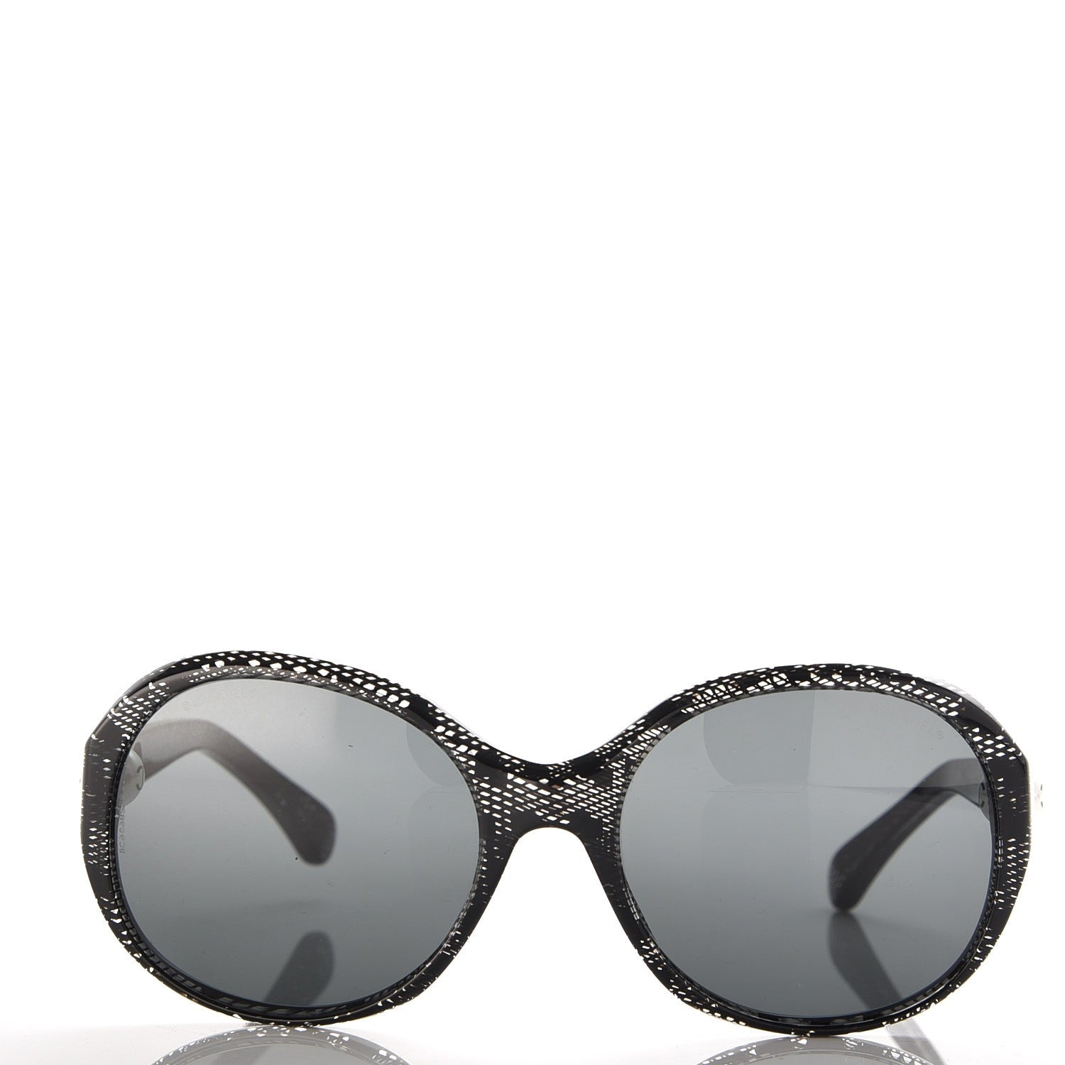 Chanel CC Pearl Sunglasses 5211-H Black 2 of 8