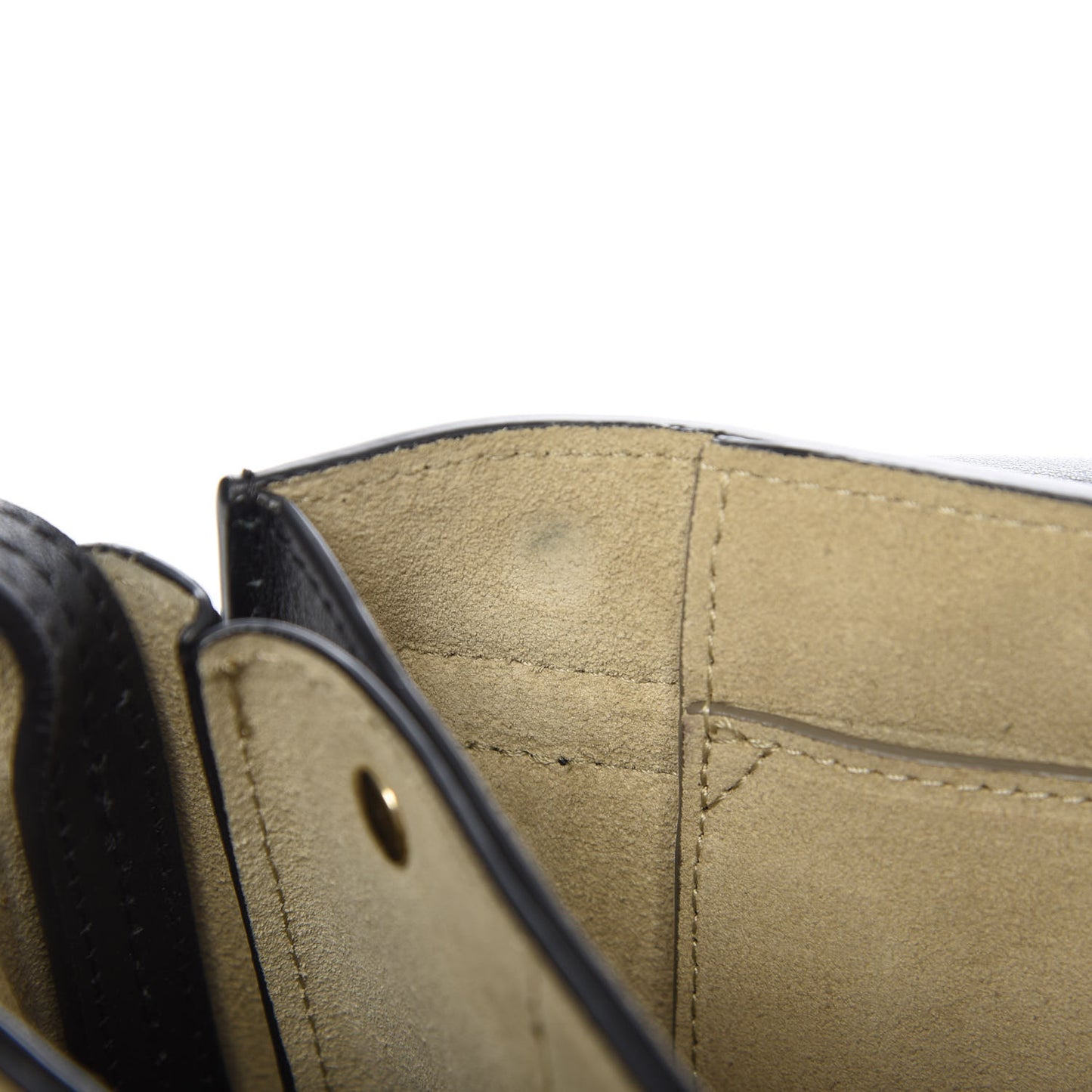 Suede Calfskin Small Faye Shoulder Bag Black