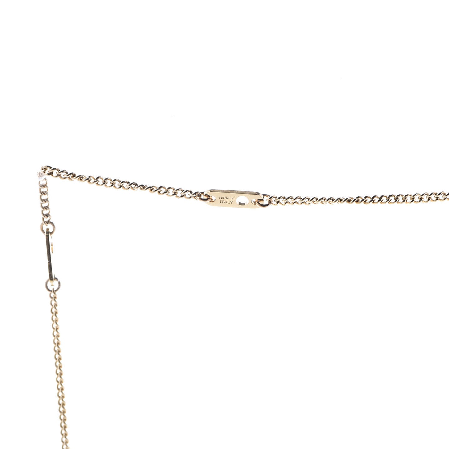 Paris Pendant Necklace Gold