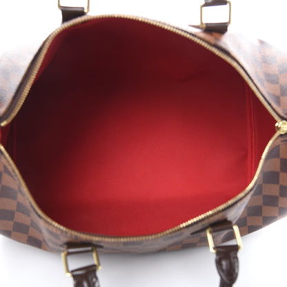 Louis Vuitton Damier Ebene Speedy 35 5 of 9