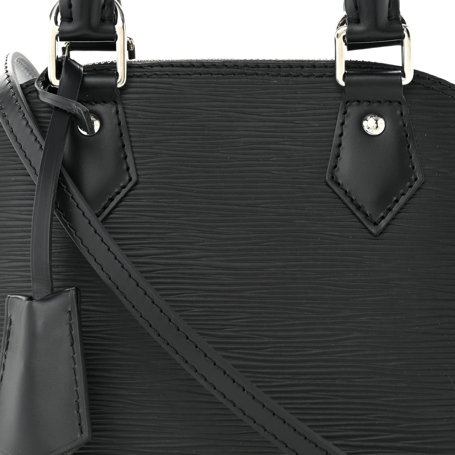 Louis Vuitton Epi Alma BB Black 7 of 10