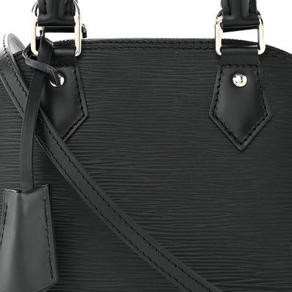Louis Vuitton Epi Alma BB Black 7 of 10