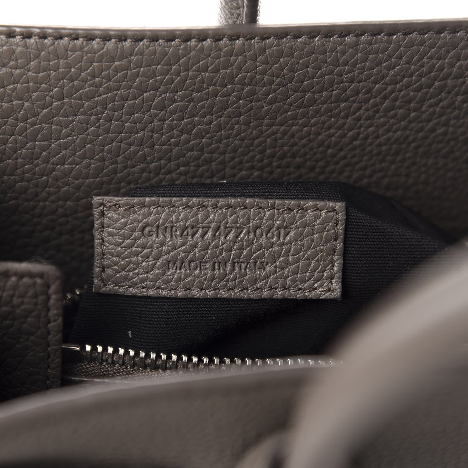 Saint Laurent Grained Calfskin Baby Sac De Jour Souple Earth 11 of 12