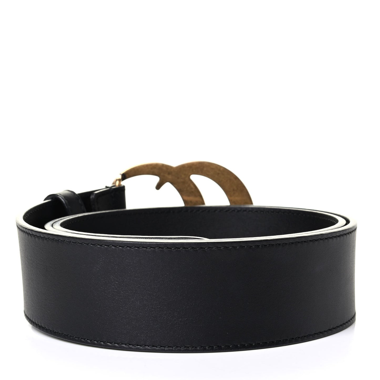 Calfskin Double G 40mm Belt 80 32 Black