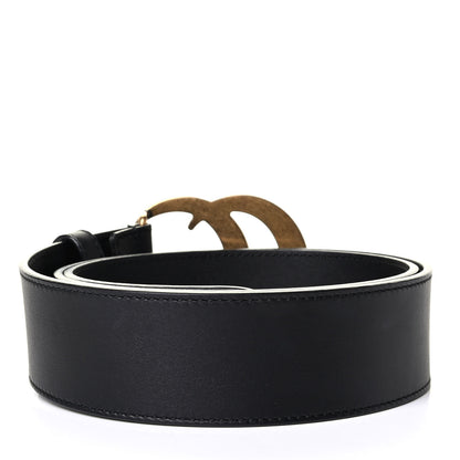 Gucci Calfskin Double G 40mm Belt 80 32 Black 2 of 5