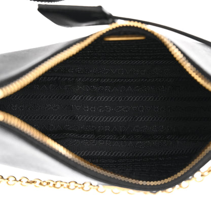 Prada Saffiano Lux Re-Edition 2005 Shoulder Bag Black 5 of 12