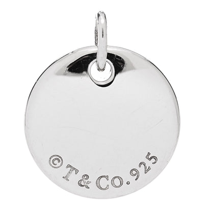 Tiffany Sterling Silver Letter Y Disc Charm 3 of 3