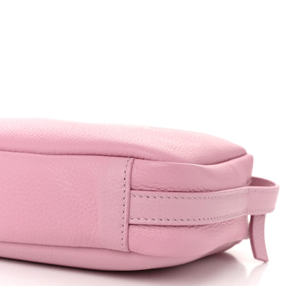 Balenciaga Calfskin Logo S Everyday Camera Shoulder Bag Pink 10 of 10