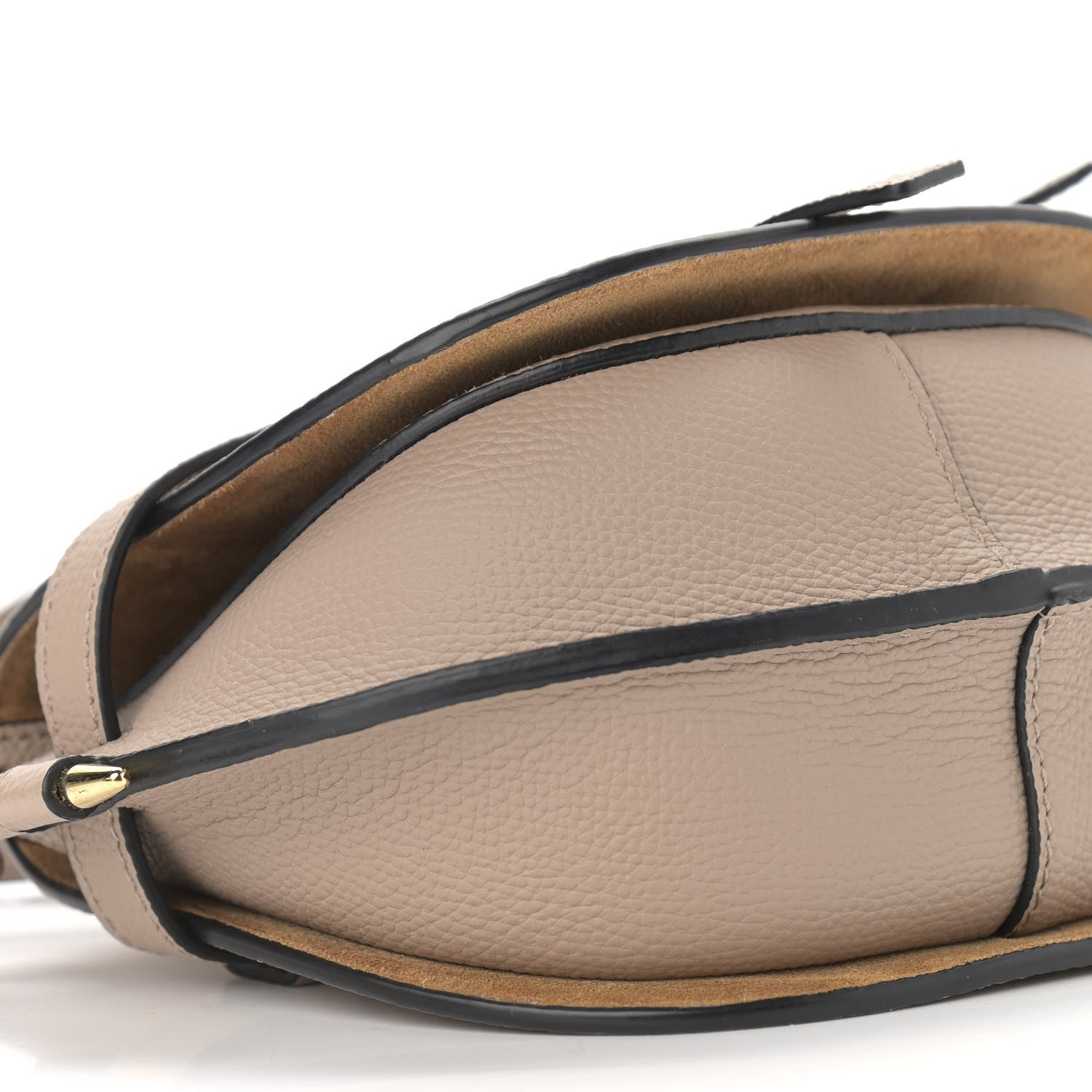 Loewe Pebble Grain Calfskin Mini Gate Dual Bag Light Oat 9 of 12