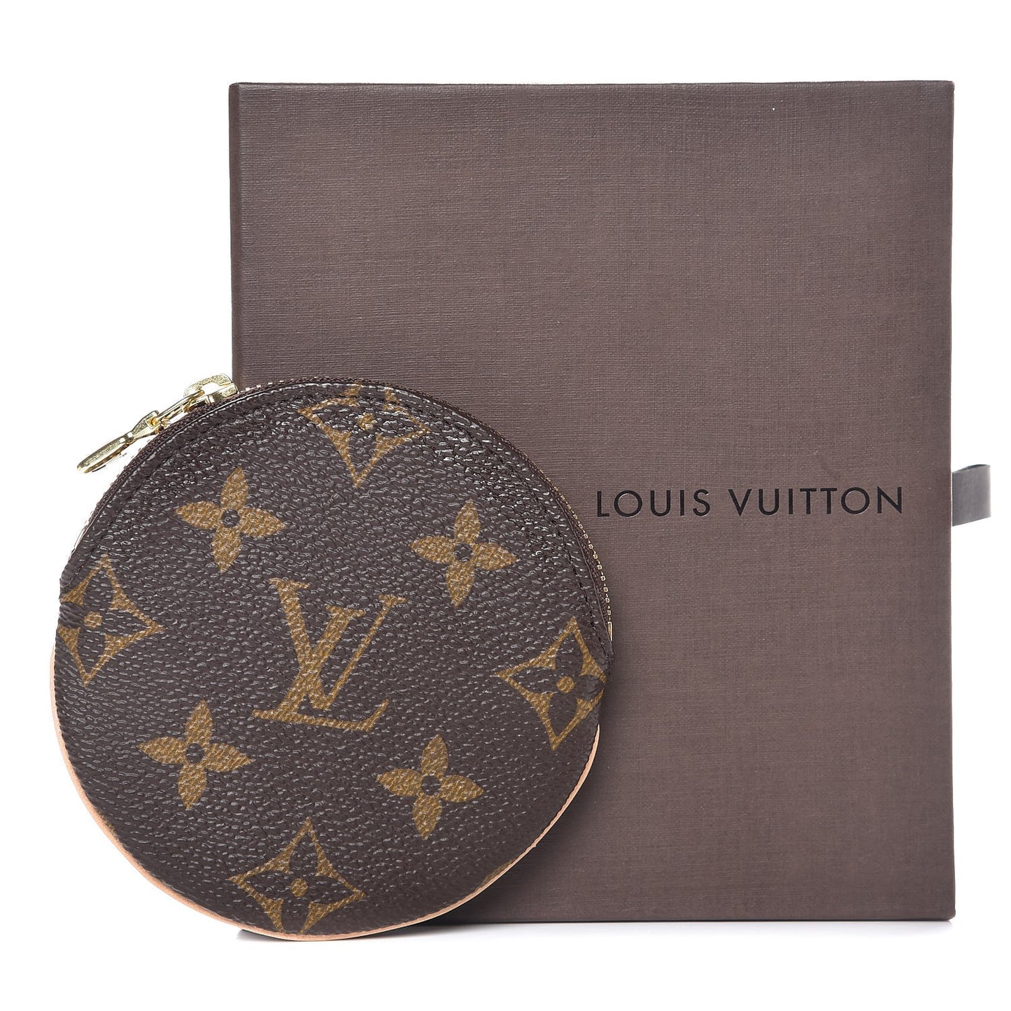 Monogram Round Coin Purse