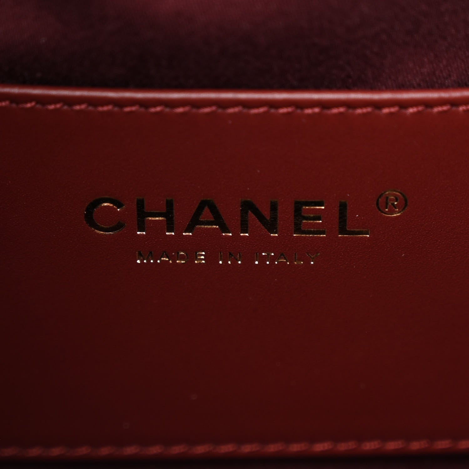 Chanel Caviar Quilted Small Chanel 25 Handbag Burgundy 6 of 10