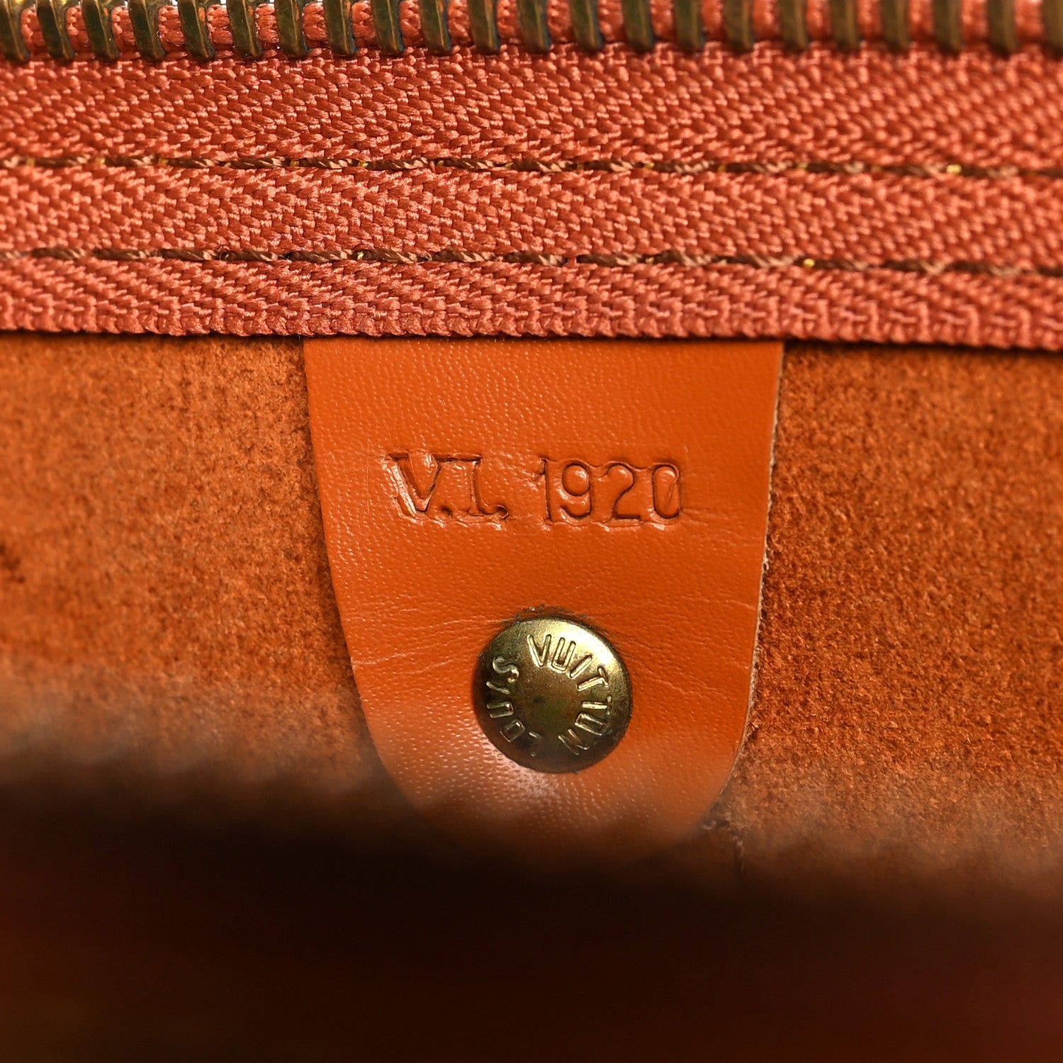 Louis Vuitton Epi Keepall 45 Cipango 6 of 15