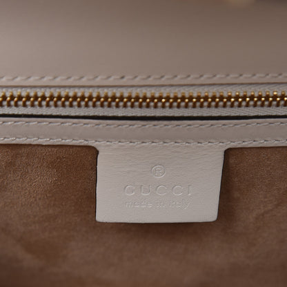 Gucci Calfskin Small Sylvie Shoulder Bag Off White 6 of 7