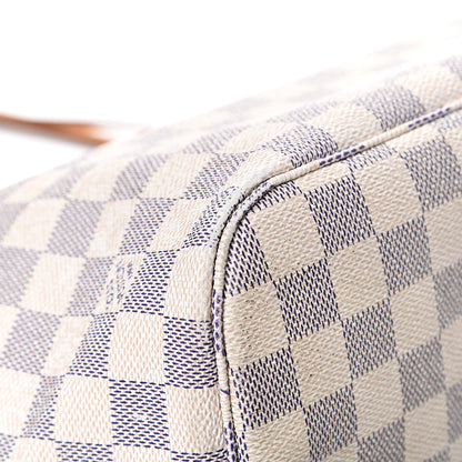 Louis Vuitton Damier Azur Neverfull MM 9 of 24