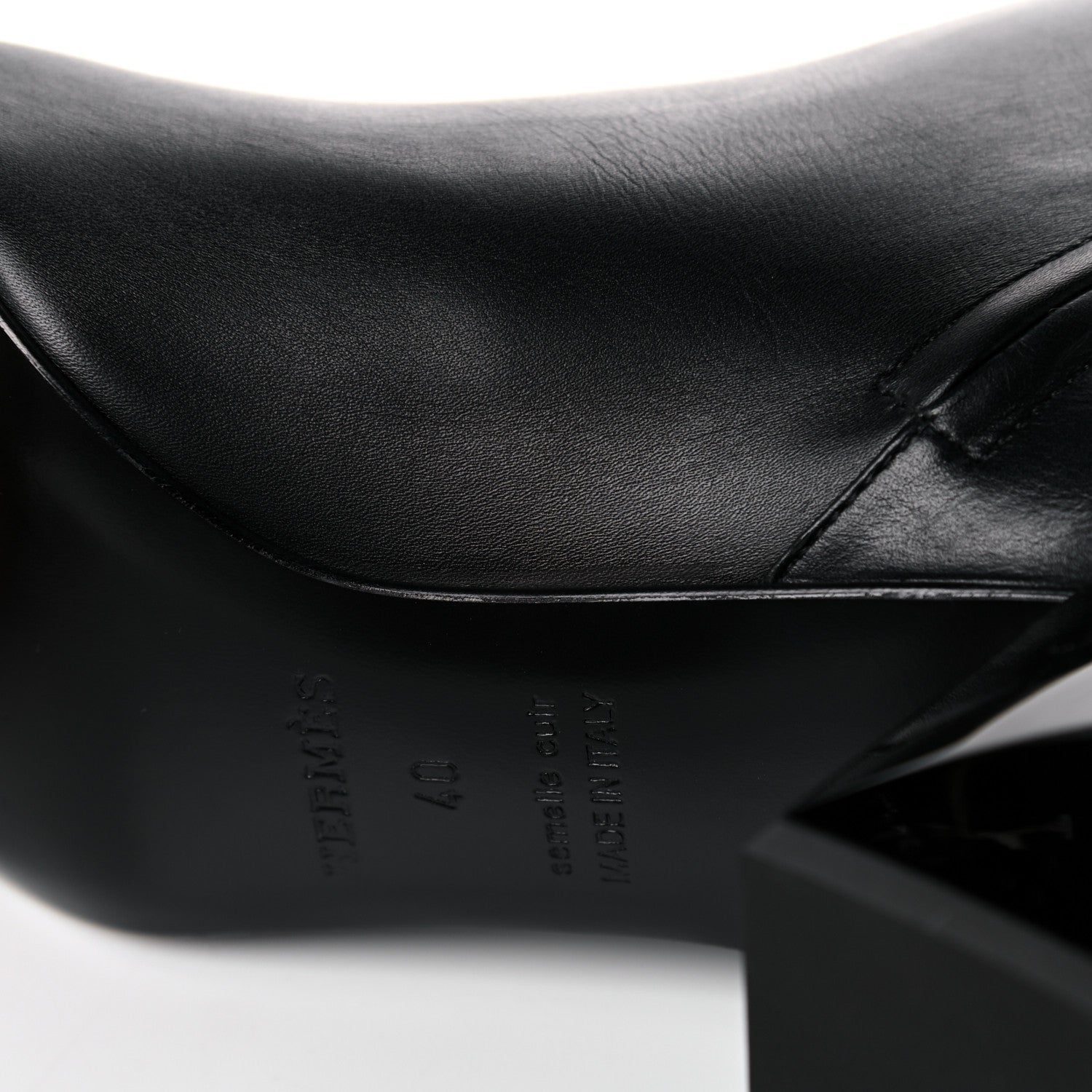 Hermes Nappa Carlie Ankle Boots 40 Black 11 of 14