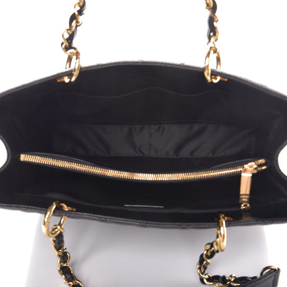 Chanel Caviar Quilted Grand Shopping Tote GST Black 5 of 9