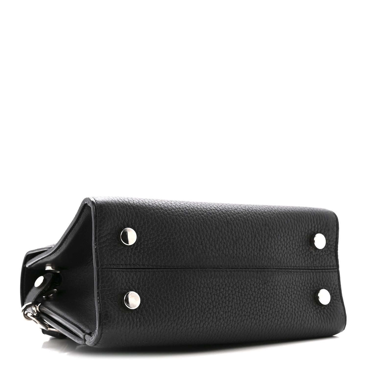 Christian Dior Grained Calfskin Mini Diorever Flap Black 4 of 16