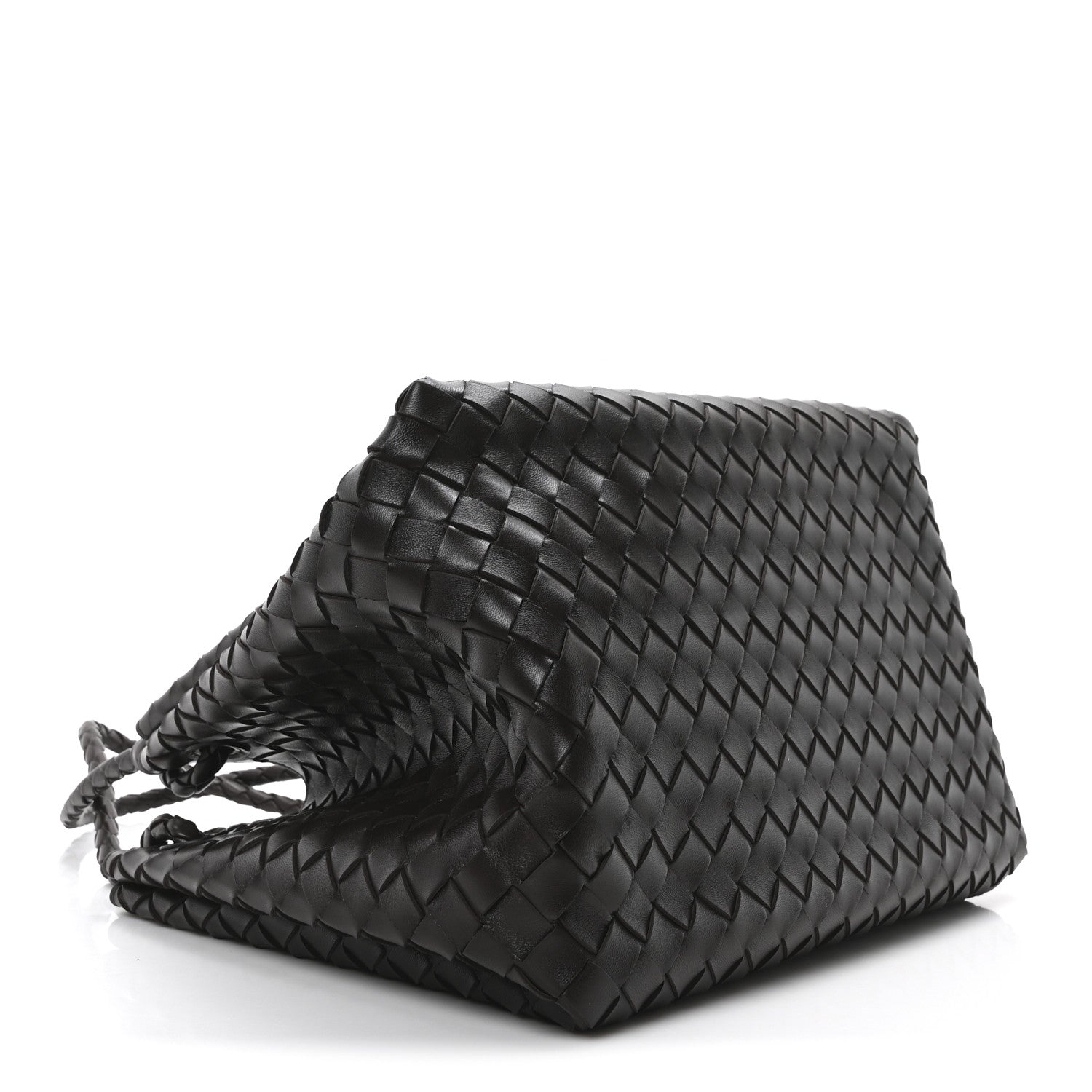 Bottega Veneta Nappa Intrecciato Large Andiamo Parachute Shoulder Bag Fondant 5 of 10