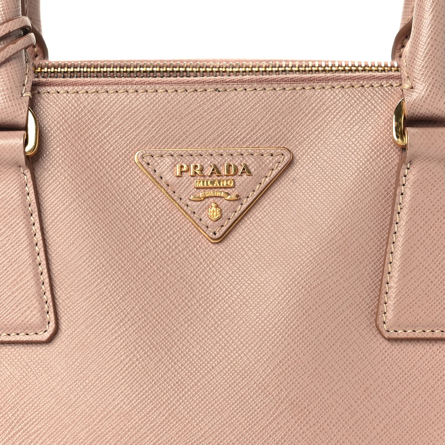 Saffiano Small Galleria Double Zip Tote Cammeo