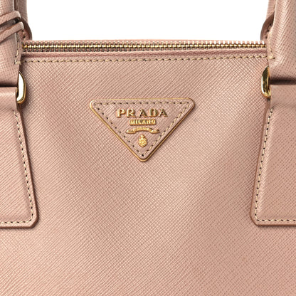 Prada Saffiano Small Galleria Double Zip Tote Cammeo 10 of 12