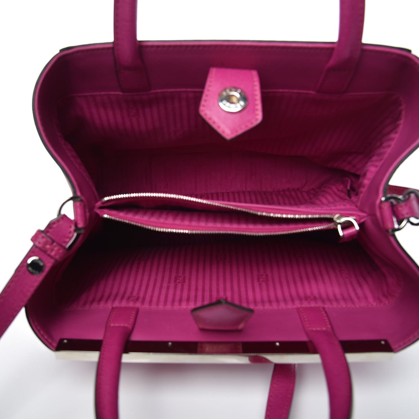 Vitello Elite Petite 2Jours Tote Magenta
