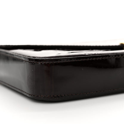 Louis Vuitton Vernis Pochette Felicie Chain Wallet Amarante 10 of 15