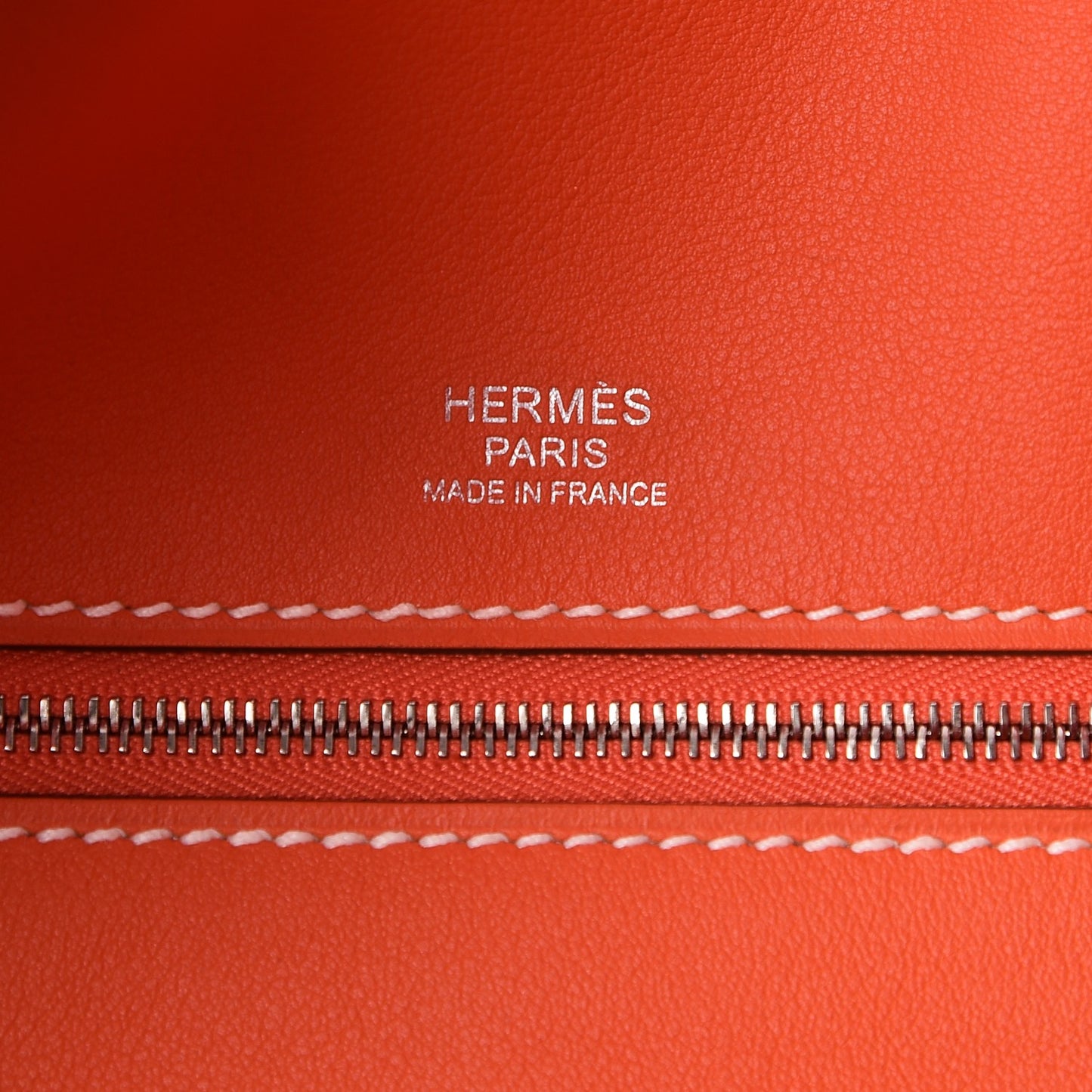 Swift Taurillon Clemence Vache Hunter Virevolte Pochette Orange Poppy