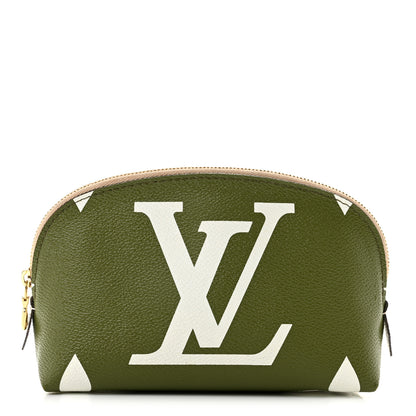 Louis Vuitton Monogram Giant Cosmetic Pouch Kaki 1 of 6