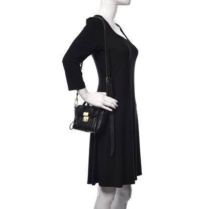 3.1 Phillip Lim 3.1 Textured Calfskin Nano Pashli Satchel Black 2 of 14