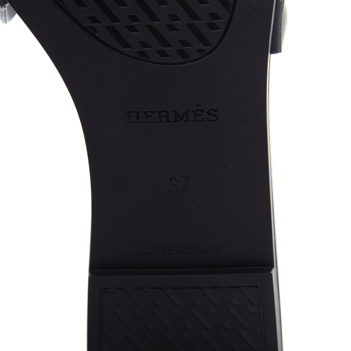 Rubber Aloha Sandals 37 Black