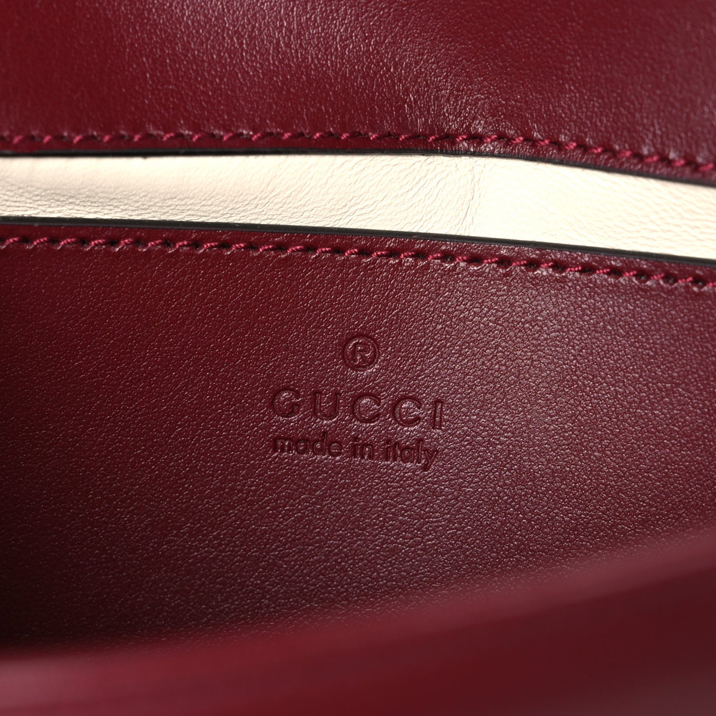 Calfskin Matelasse Mini GG Marmont Shoulder Bag Rosso Ancora