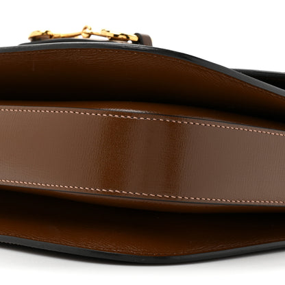 Gucci Azalea Calfskin Horsebit 1955 Shoulder Bag Brown Sugar 10 of 15