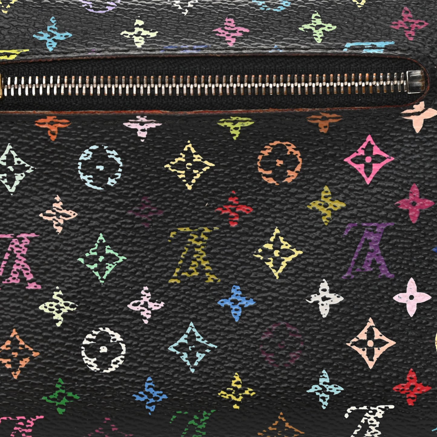 Monogram Multicolor Koala Wallet Black