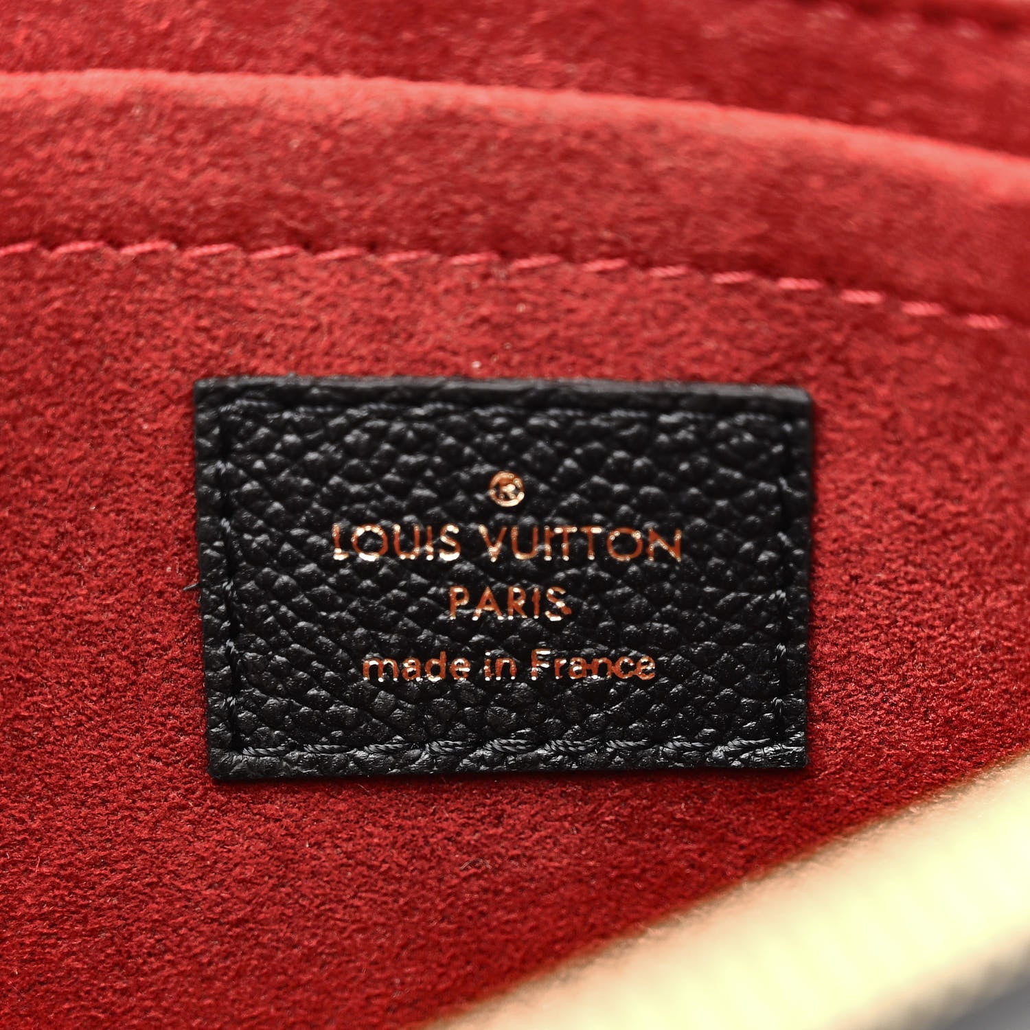 Louis Vuitton LOUIS VUITTON Empreinte Monogram Giant Multi Pochette Accessories Black Beige 7 of 11