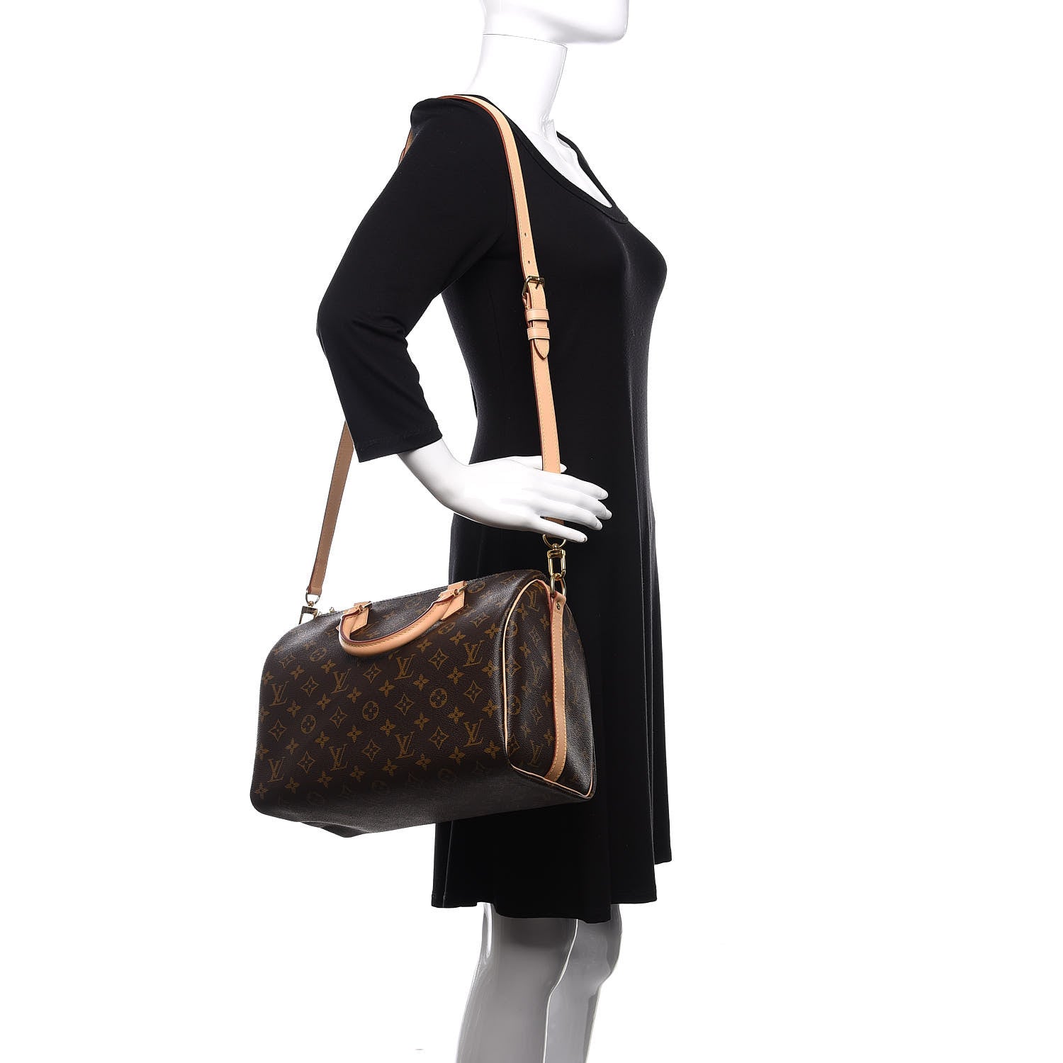 Louis Vuitton Monogram Speedy Bandouliere 30 2 of 11