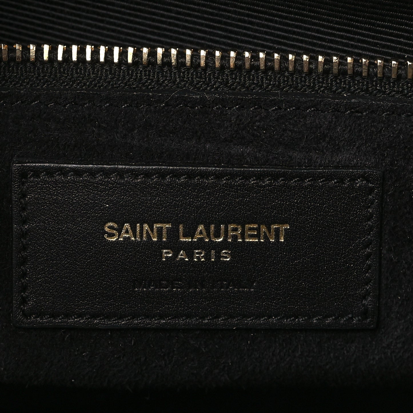 Calfskin Small Cabas Rive Gauche Bag Black Red Yellow White