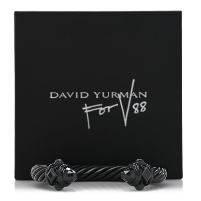 David Yurman Aluminum 10mm Renaissance Cable Bracelet Black 4 of 4
