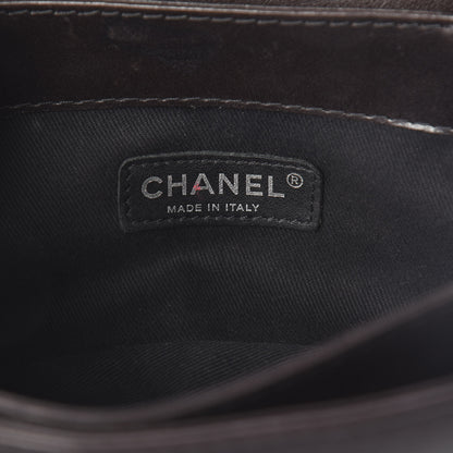 Chanel Calfskin Mini Flap Bag Dark Brown 5 of 8