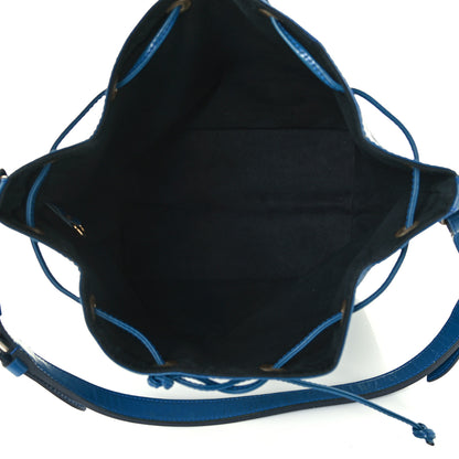 Louis Vuitton Epi Petit Noe Blue 5 of 10